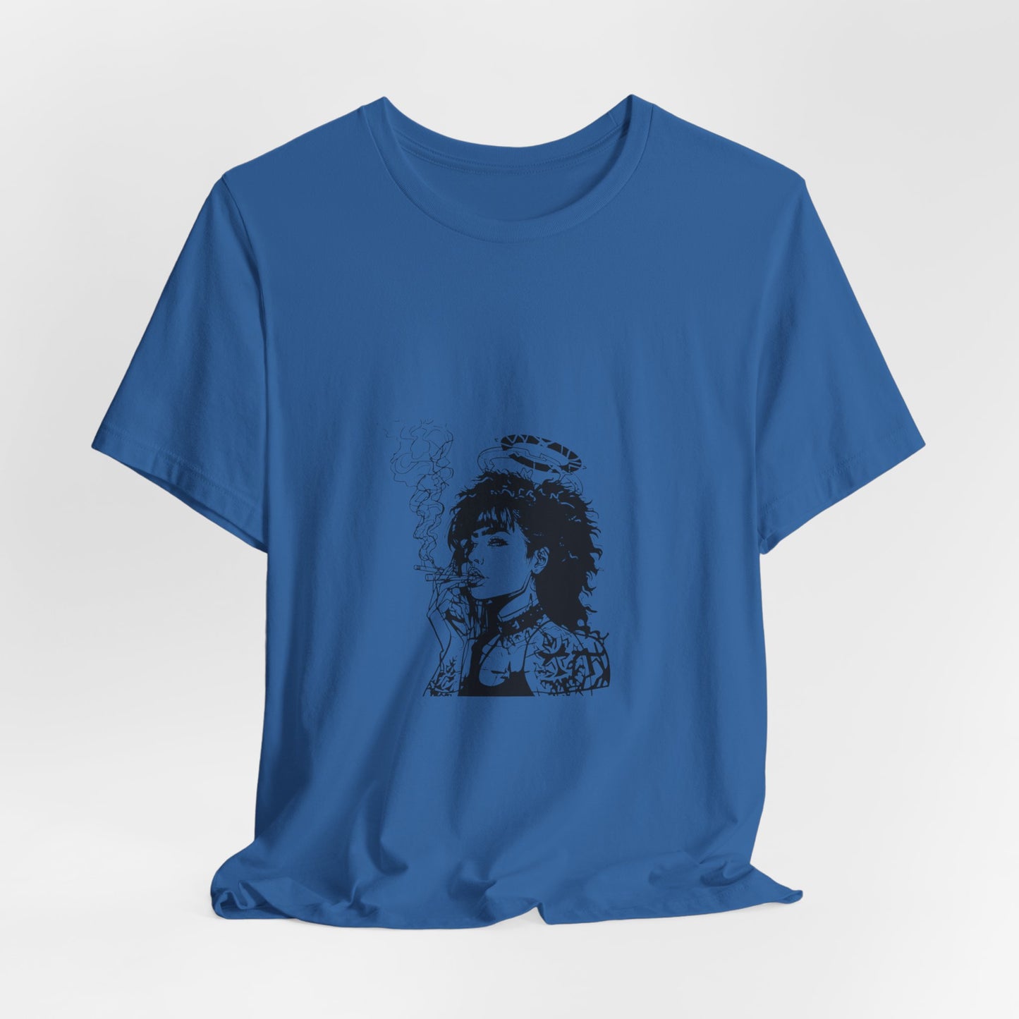Saint of Smoke (T-Shirt) | Holy Chaos 420 Tee | Bumper Karma