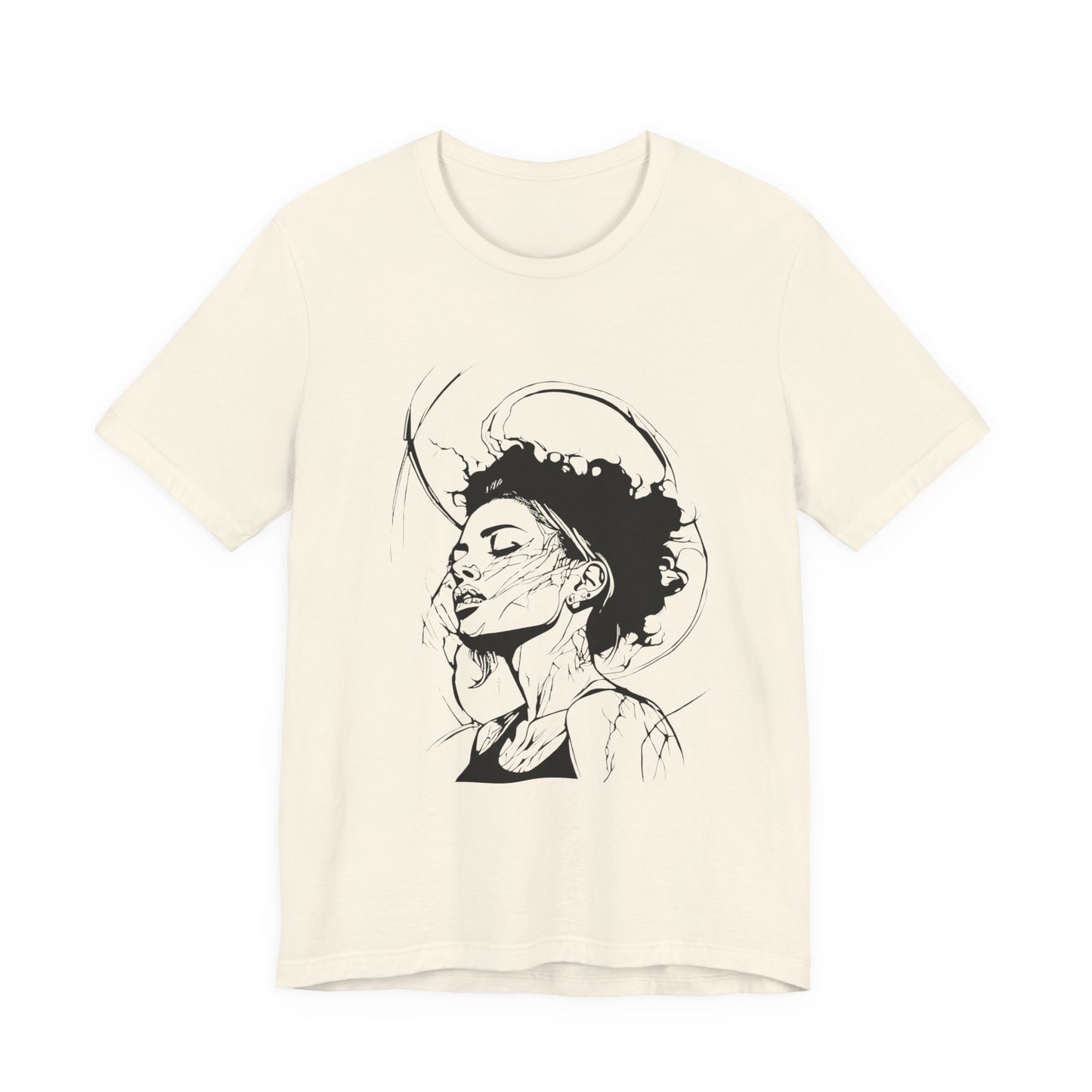 Halo & Smoke (T-Shirt) | Fallen Grace Graphic Tee | Bumper Karma