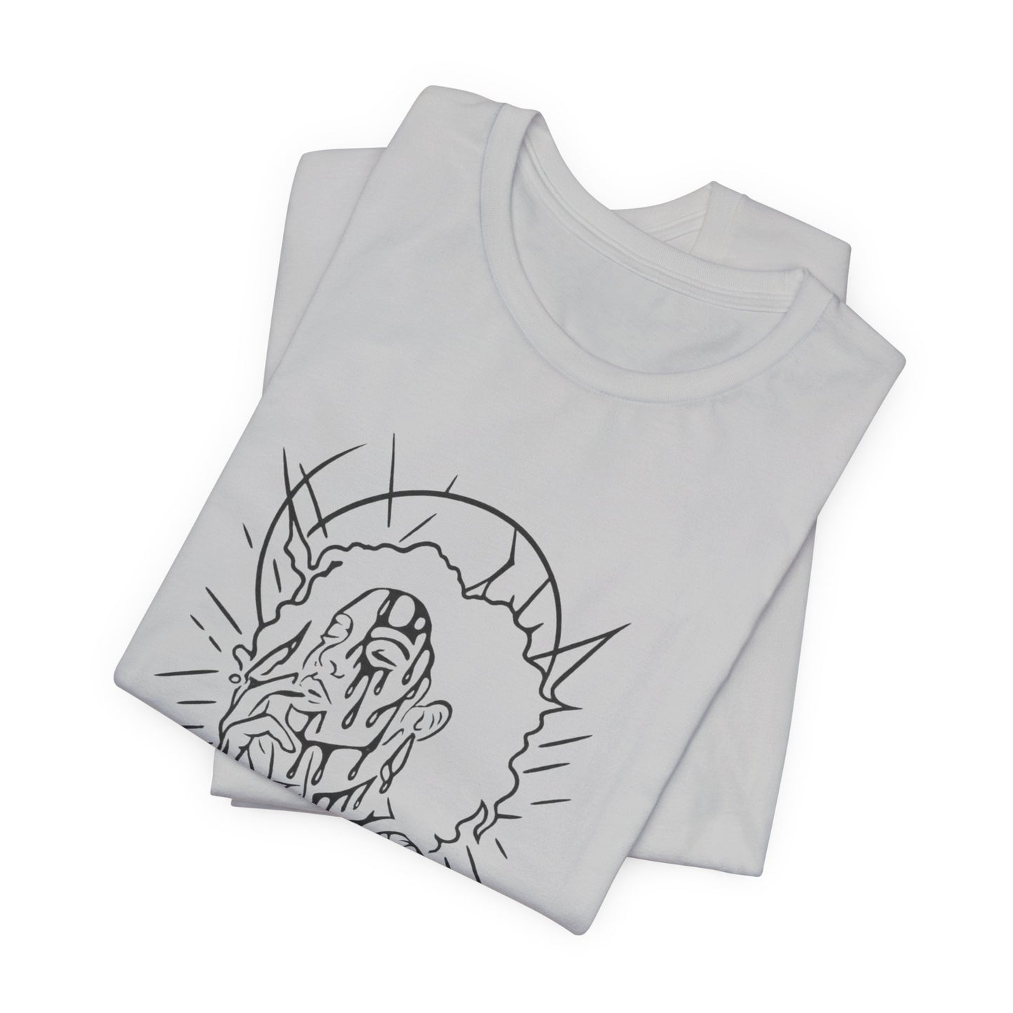 This Bitch Bleeds Resin (T-Shirt) | Garage Grind Graphic Tee | Bumper Karma