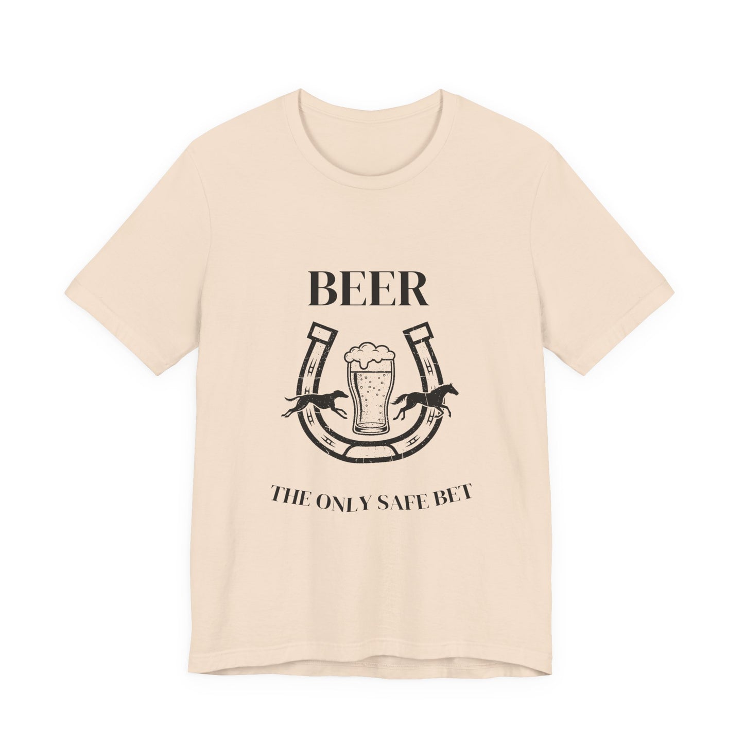 Beer: The Only Safe Bet – Lucky Horseshoe Tee