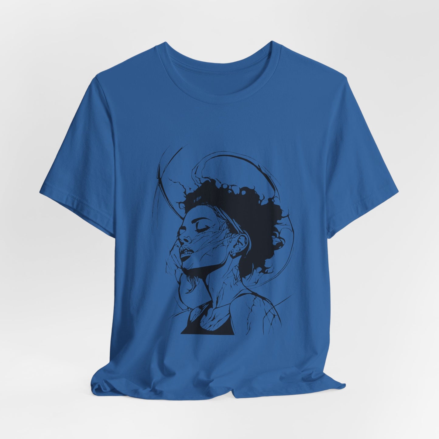 Halo & Smoke (T-Shirt) | Fallen Grace Graphic Tee | Bumper Karma