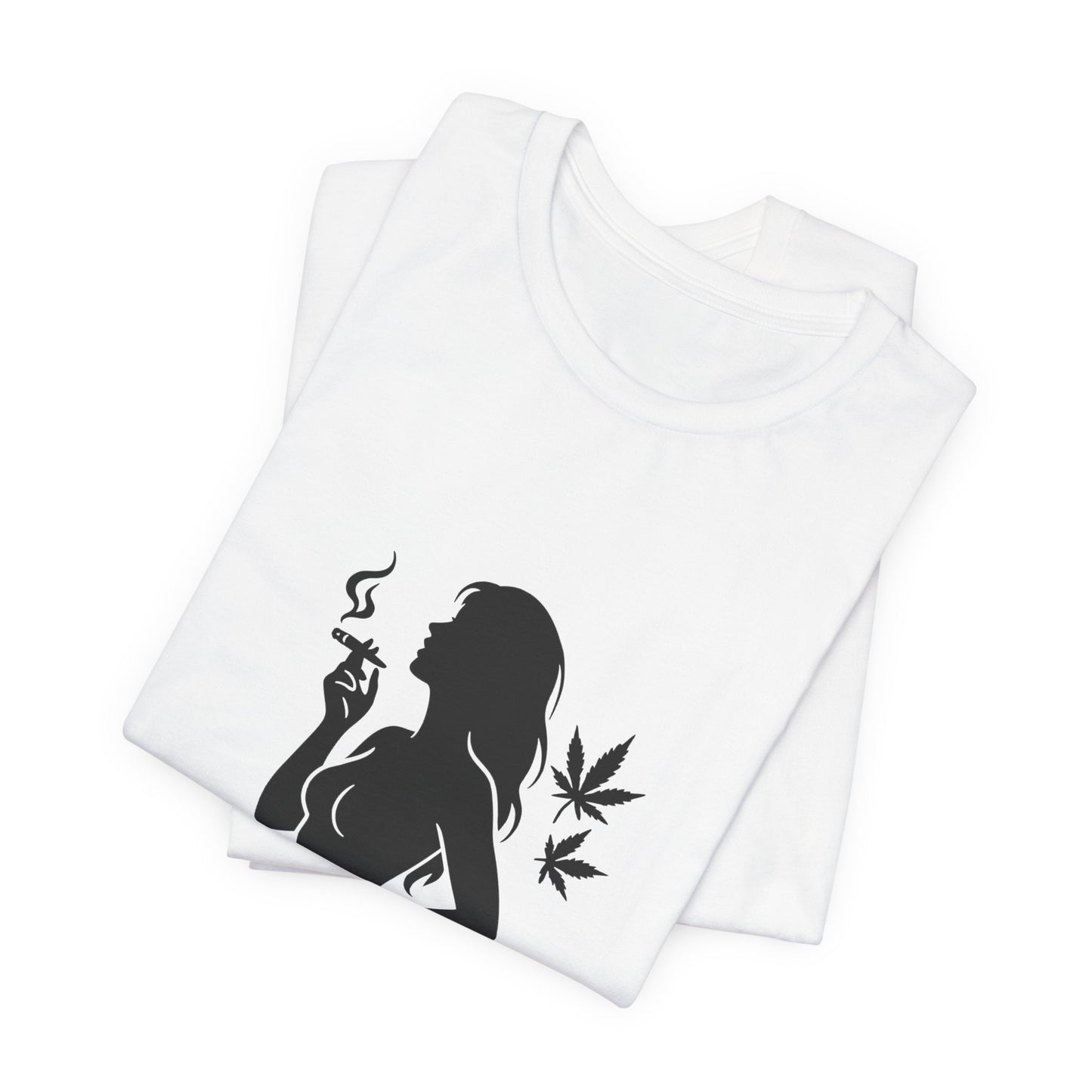 High Enough To Forget You – Stoner Baddie Silhouette Tee