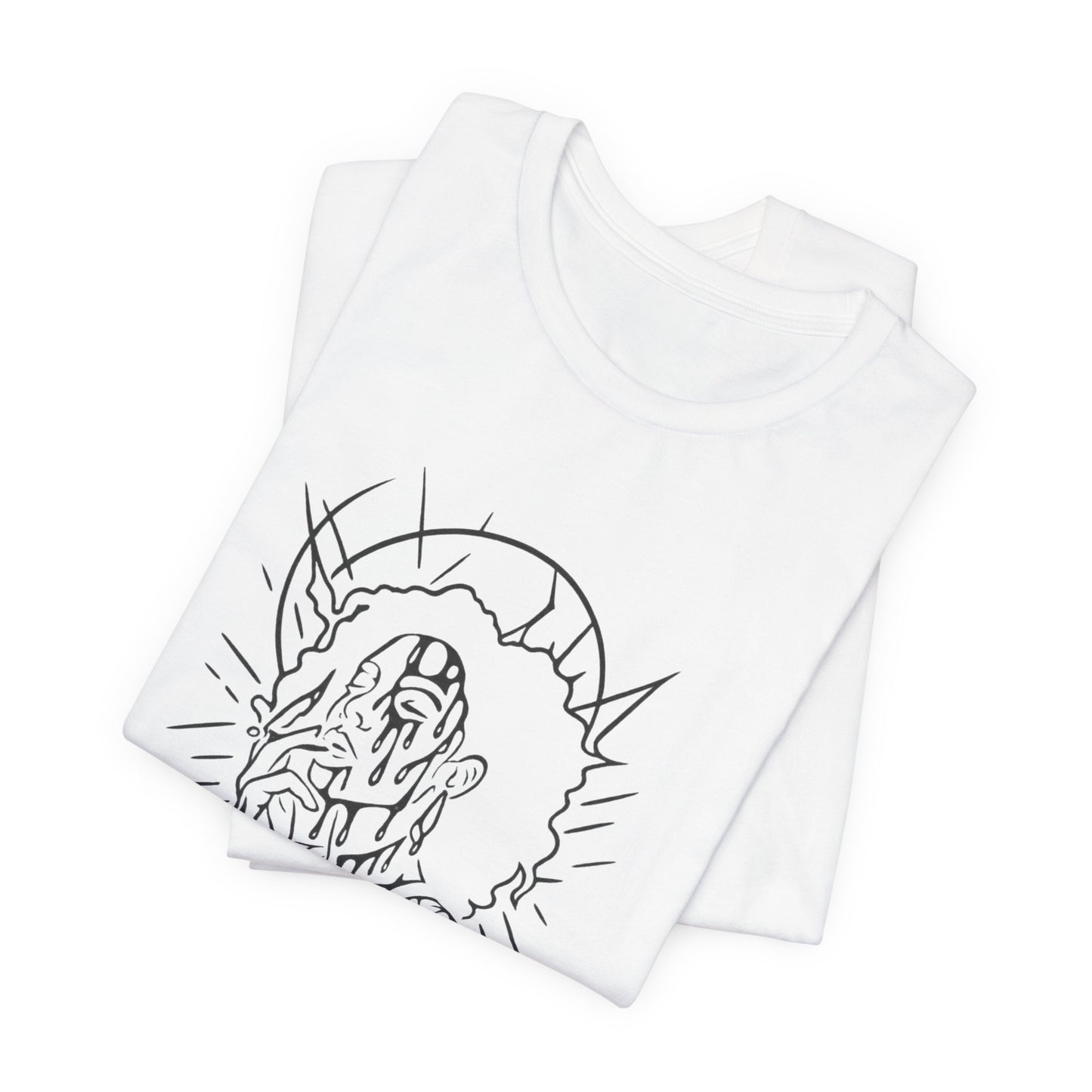 This Bitch Bleeds Resin (T-Shirt) | Garage Grind Graphic Tee | Bumper Karma
