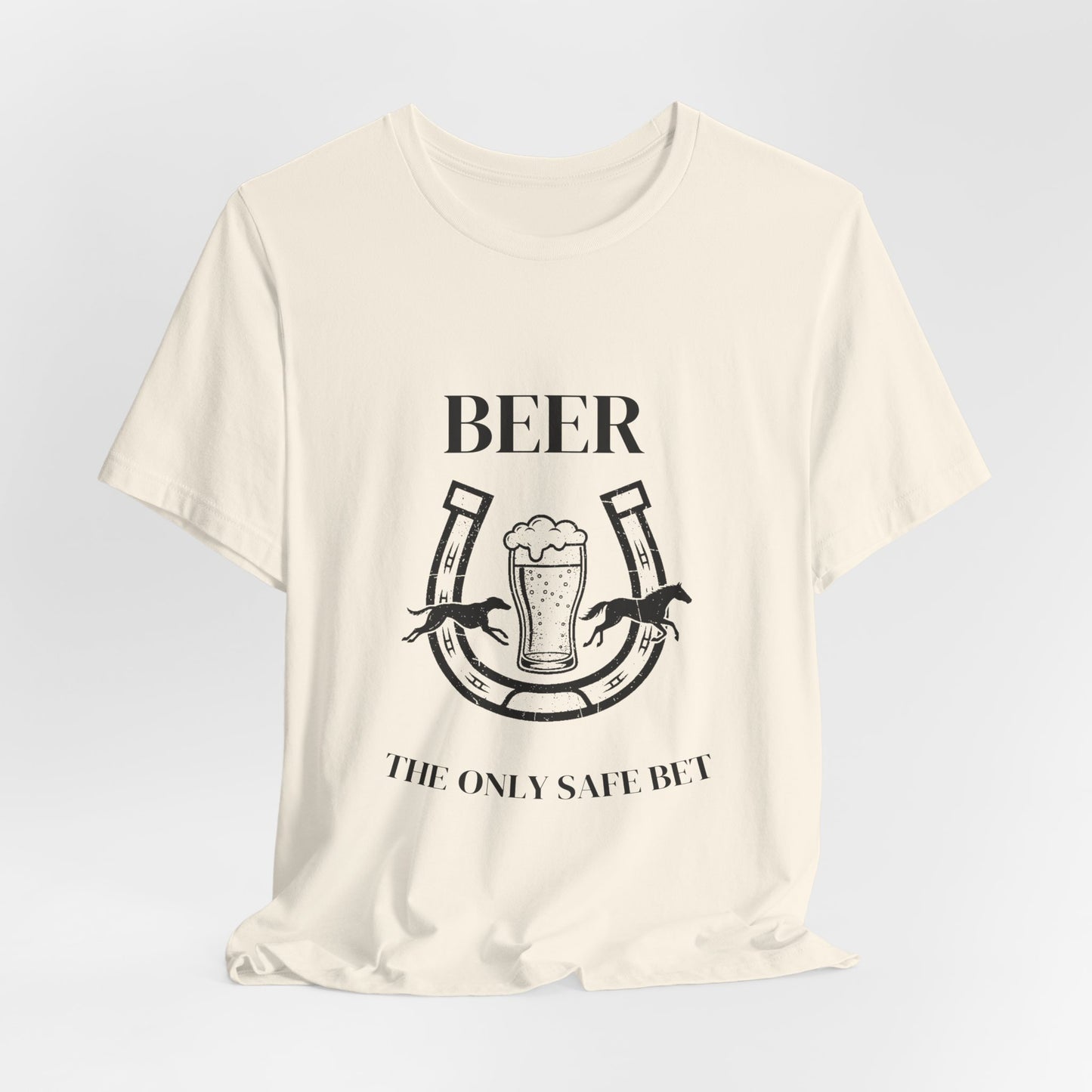 Beer: The Only Safe Bet – Lucky Horseshoe Tee