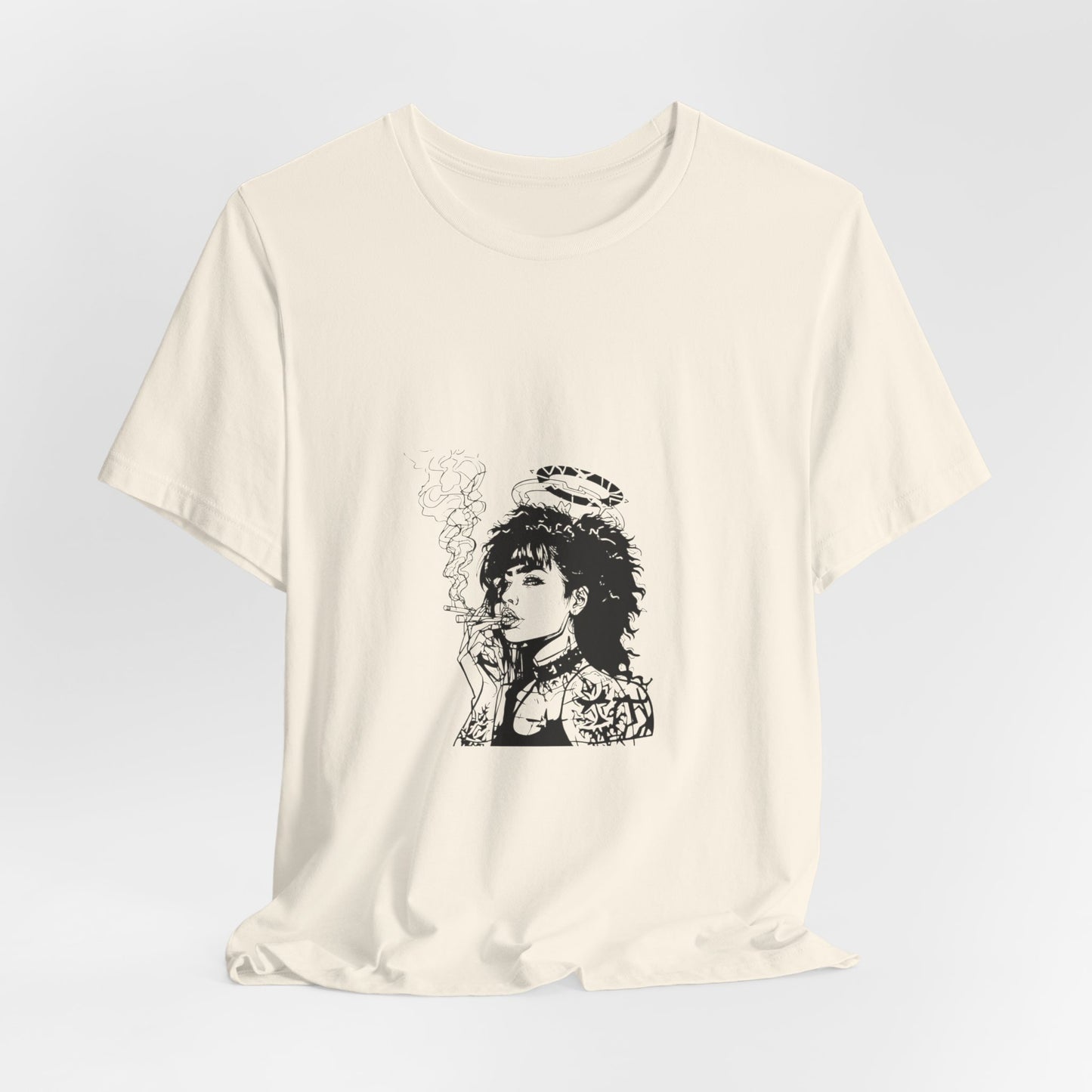 Saint of Smoke (T-Shirt) | Holy Chaos 420 Tee | Bumper Karma