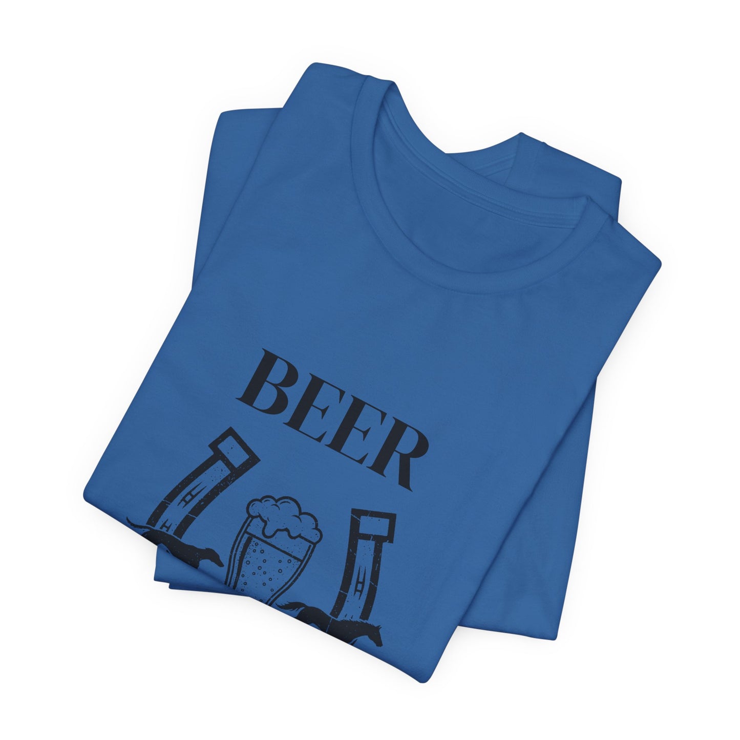 Beer: The Only Safe Bet – Lucky Horseshoe Tee