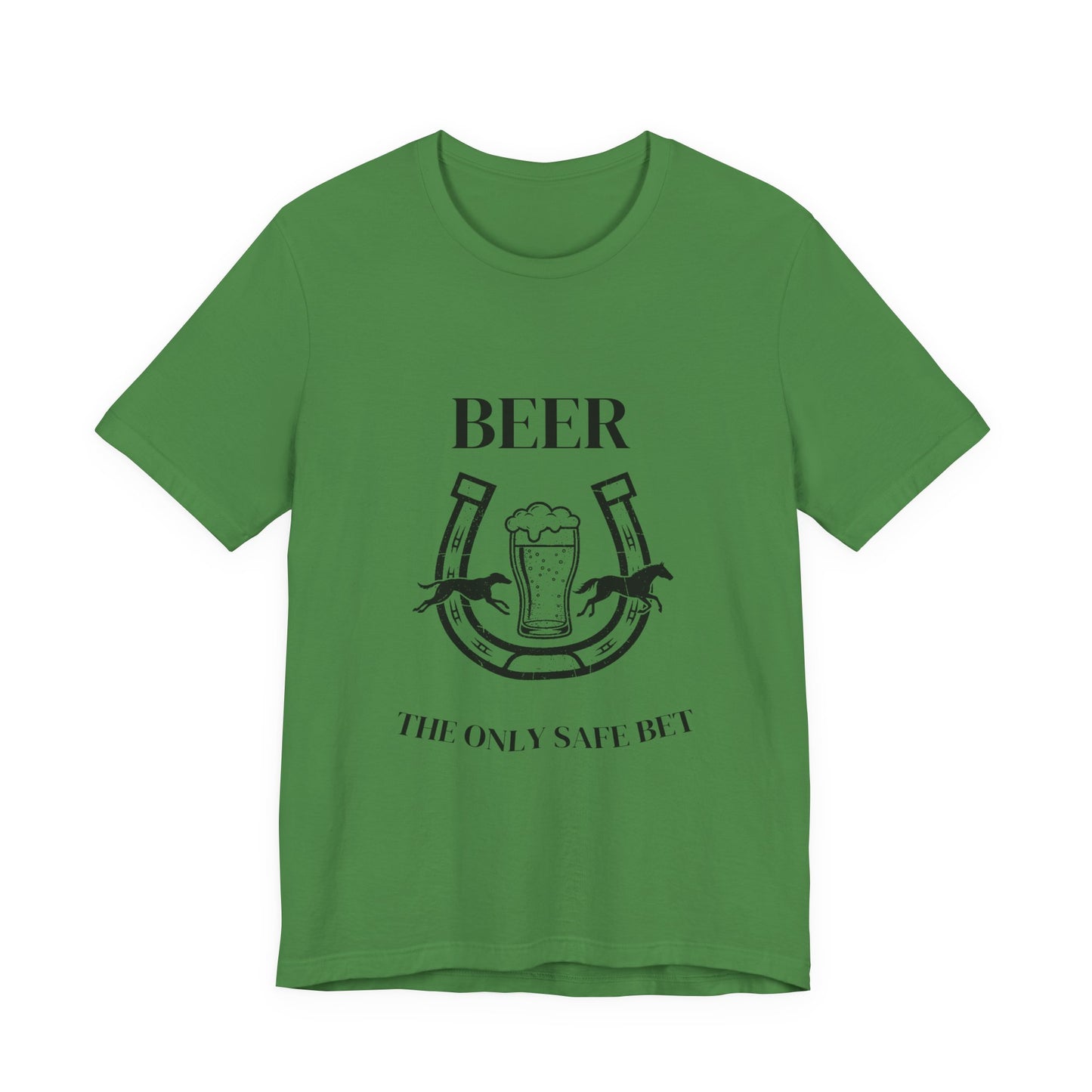 Beer: The Only Safe Bet – Lucky Horseshoe Tee