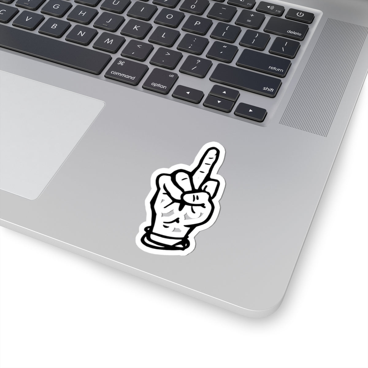 Middle Finger Hand (Sticker) | Zero Respect Vinyl Decal | Bumper Karma