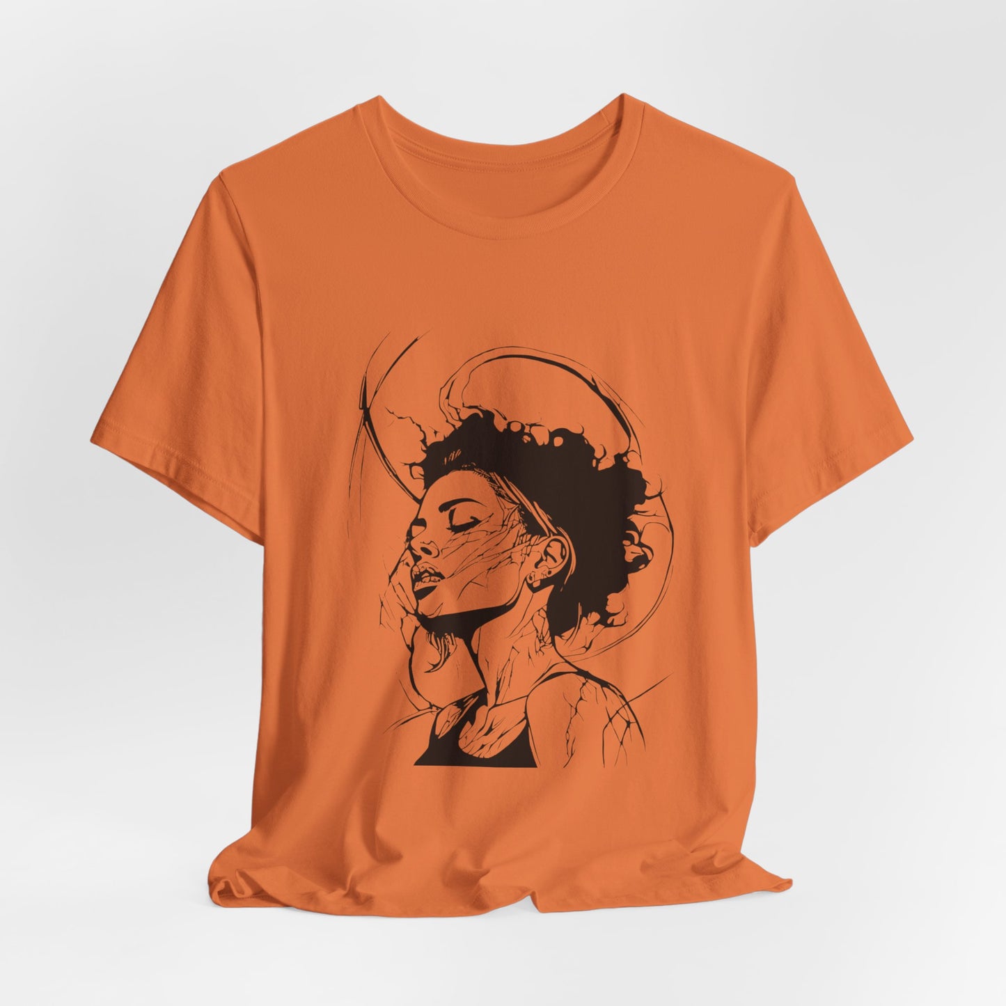 Halo & Smoke (T-Shirt) | Fallen Grace Graphic Tee | Bumper Karma