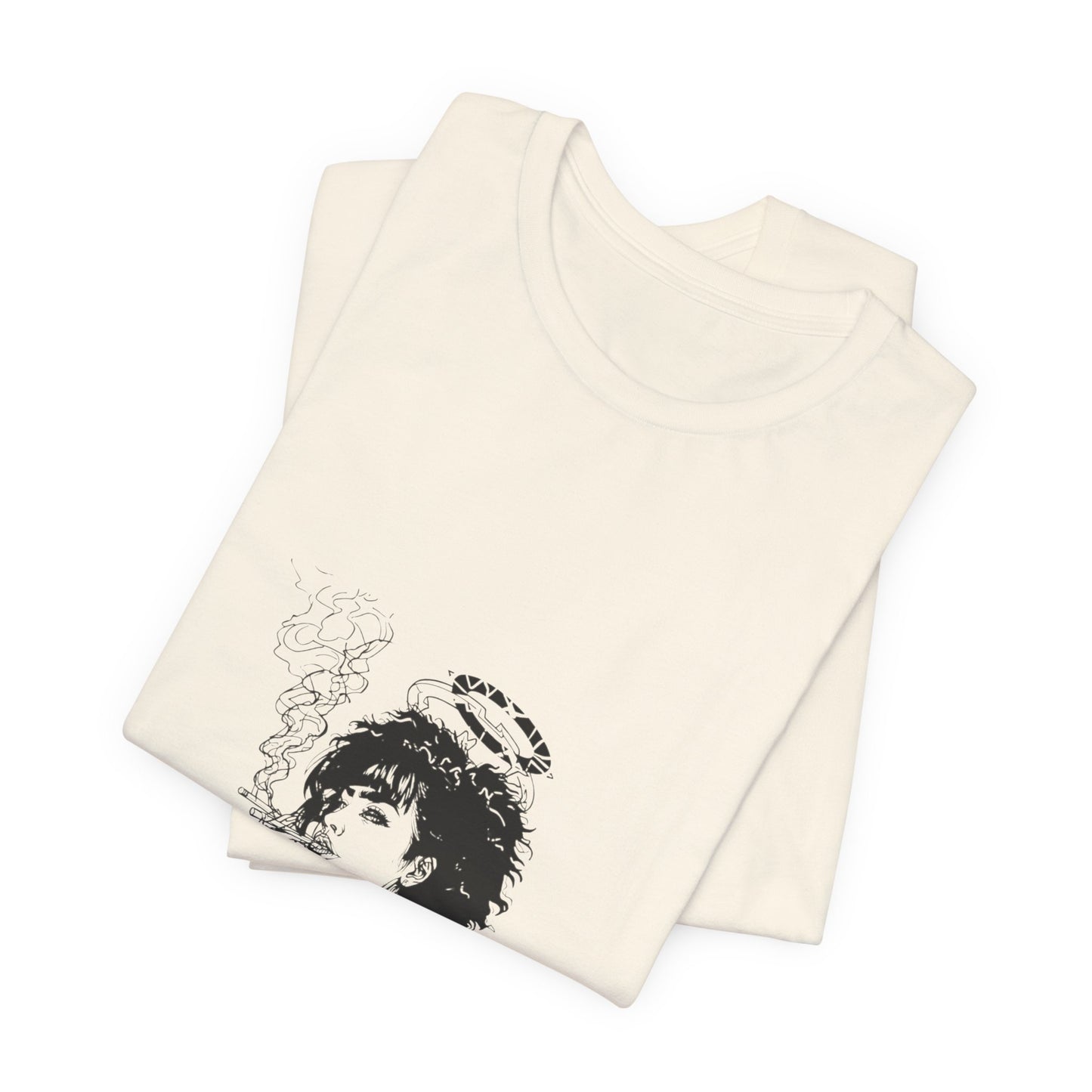 Saint of Smoke (T-Shirt) | Holy Chaos 420 Tee | Bumper Karma