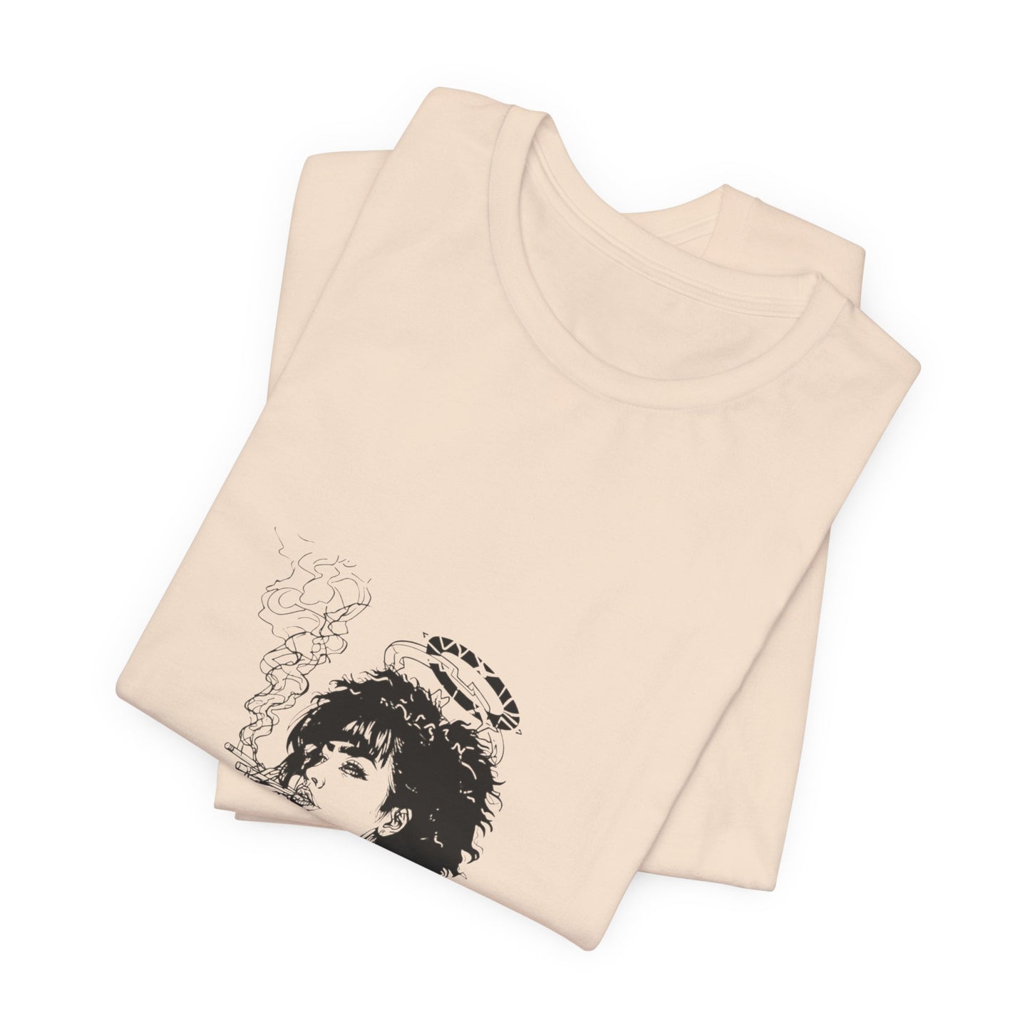 Saint of Smoke (T-Shirt) | Holy Chaos 420 Tee | Bumper Karma