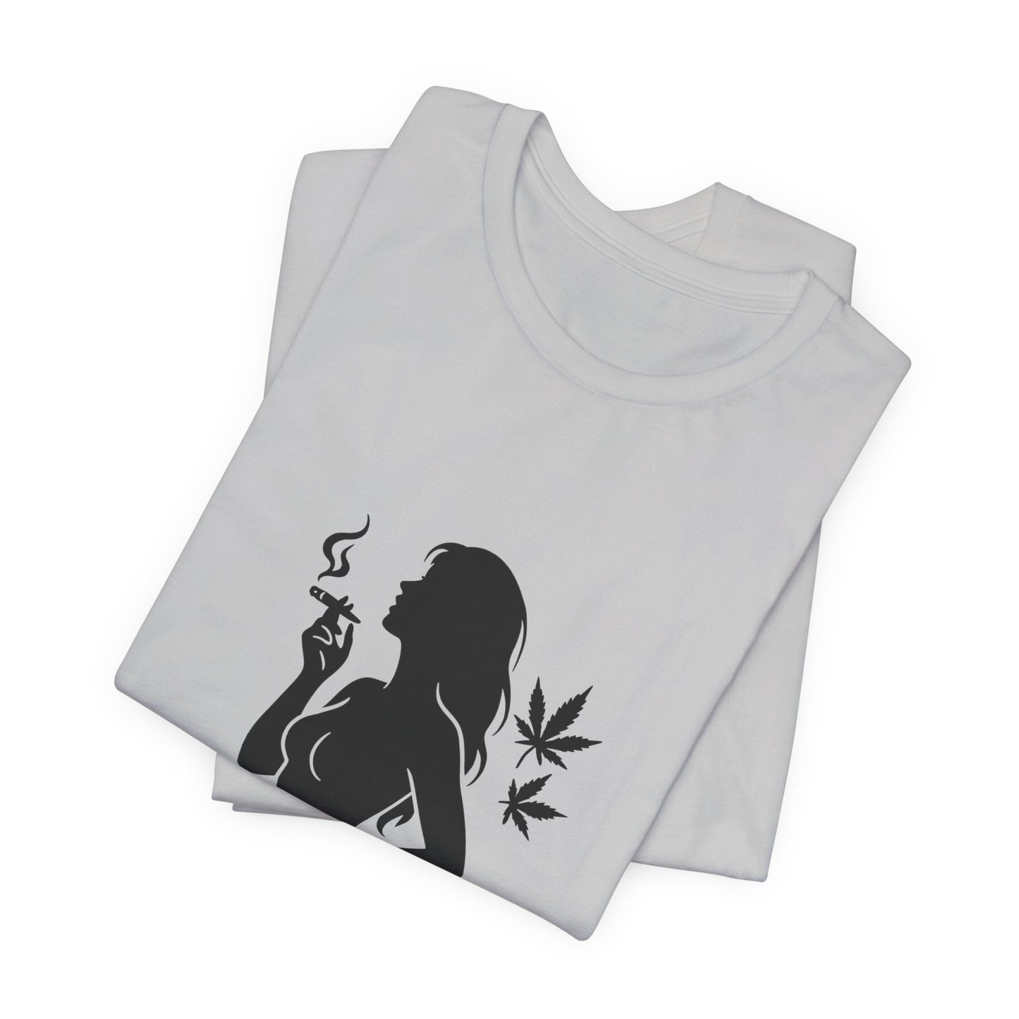 High Enough To Forget You – Stoner Baddie Silhouette Tee