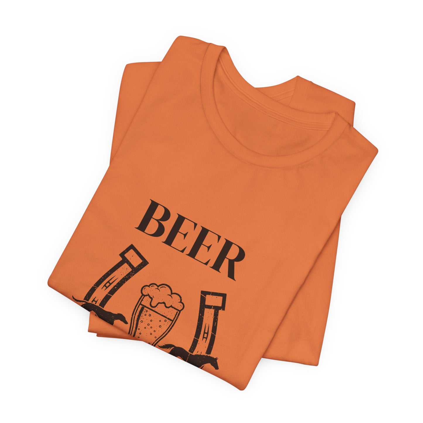 Beer: The Only Safe Bet – Lucky Horseshoe Tee