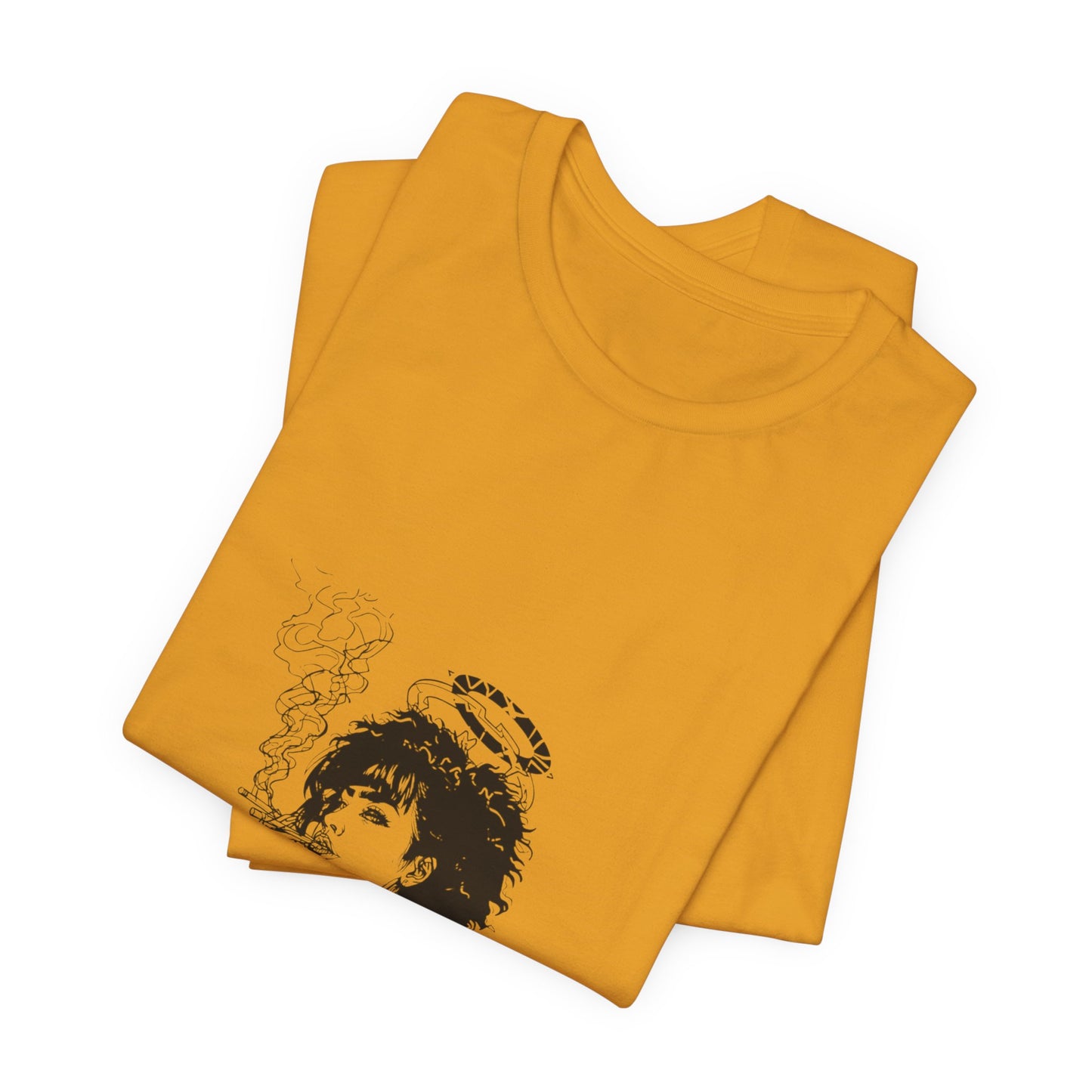 Saint of Smoke (T-Shirt) | Holy Chaos 420 Tee | Bumper Karma