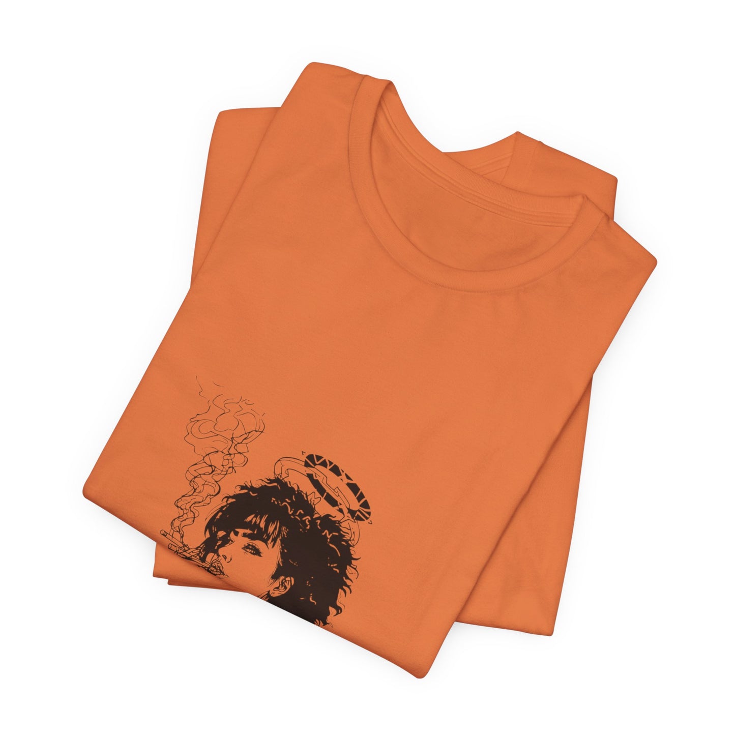 Saint of Smoke (T-Shirt) | Holy Chaos 420 Tee | Bumper Karma