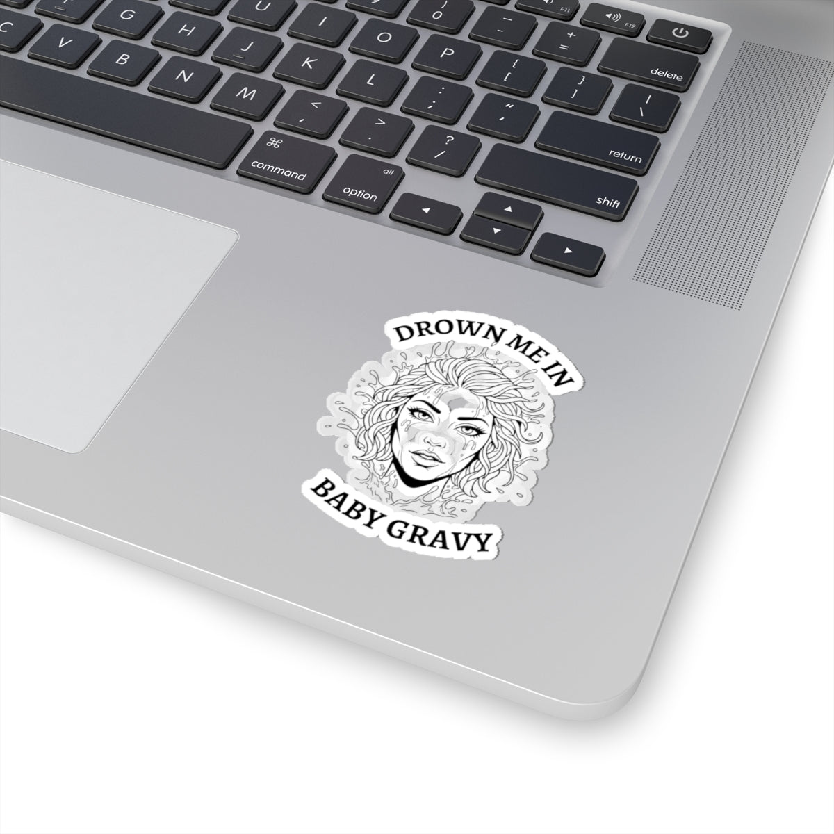 Drown Me In Baby Gravy Sticker – NSFW Grunge Tattoo Vinyl Decal