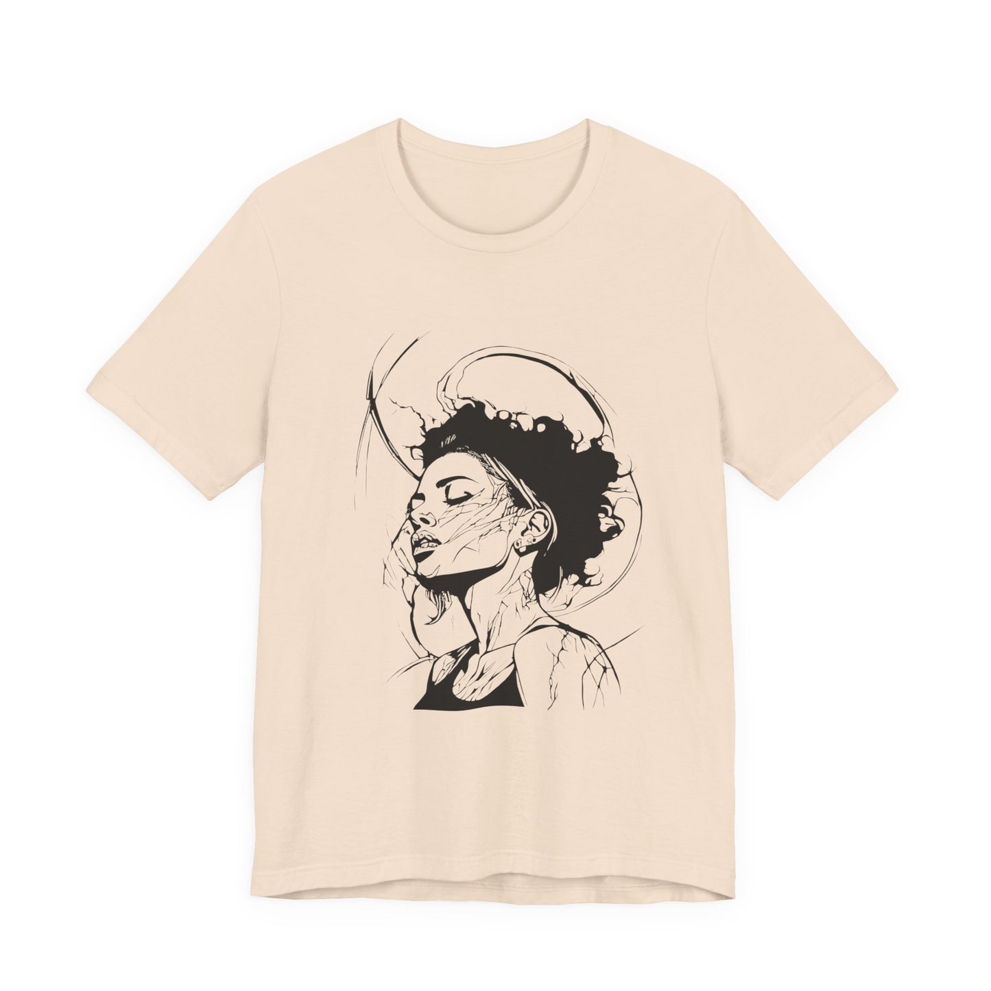 Halo & Smoke (T-Shirt) | Fallen Grace Graphic Tee | Bumper Karma