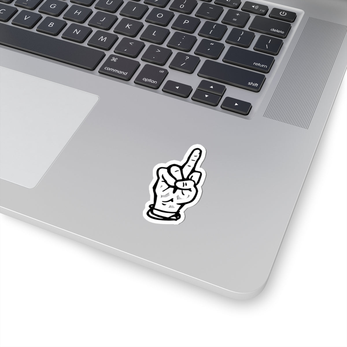 Middle Finger Hand (Sticker) | Zero Respect Vinyl Decal | Bumper Karma