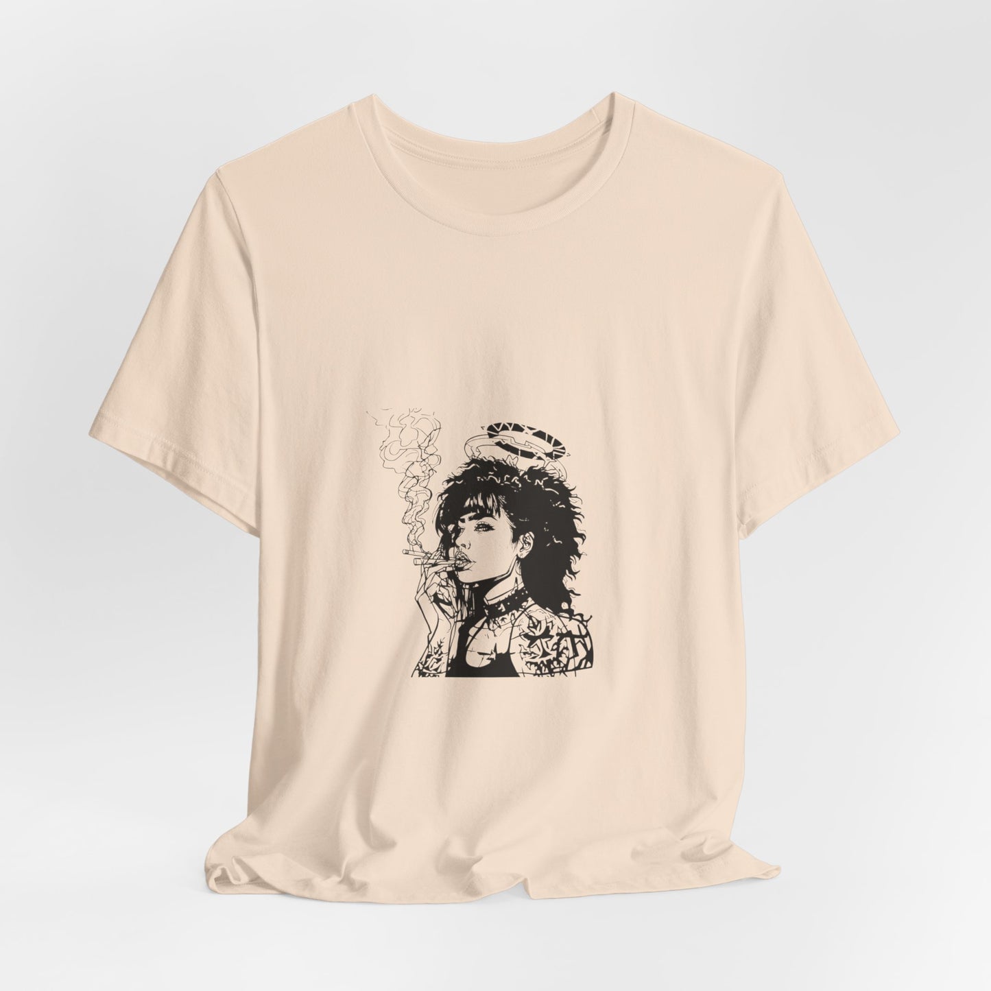 Saint of Smoke (T-Shirt) | Holy Chaos 420 Tee | Bumper Karma