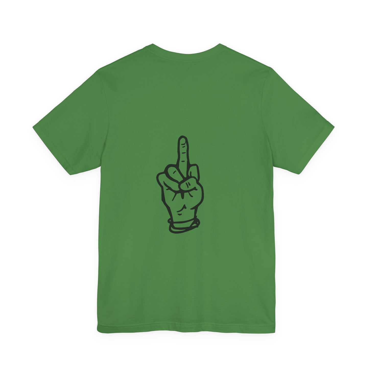 Middle Finger Hand (T-Shirt) | Unbothered Energy Graphic Tee | Bumper Karma