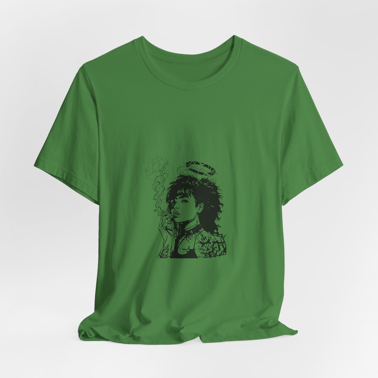 Saint of Smoke (T-Shirt) | Holy Chaos 420 Tee | Bumper Karma