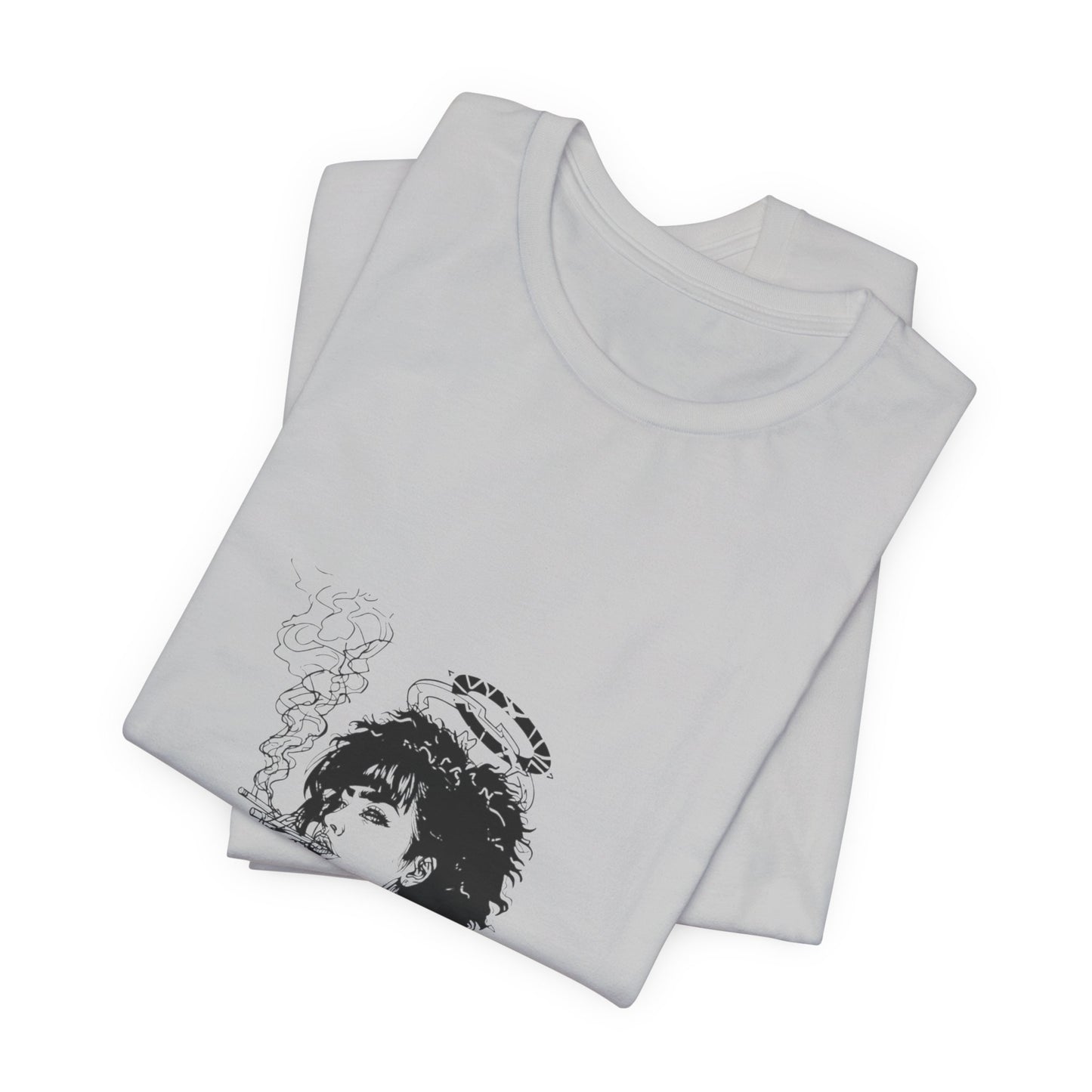 Saint of Smoke (T-Shirt) | Holy Chaos 420 Tee | Bumper Karma