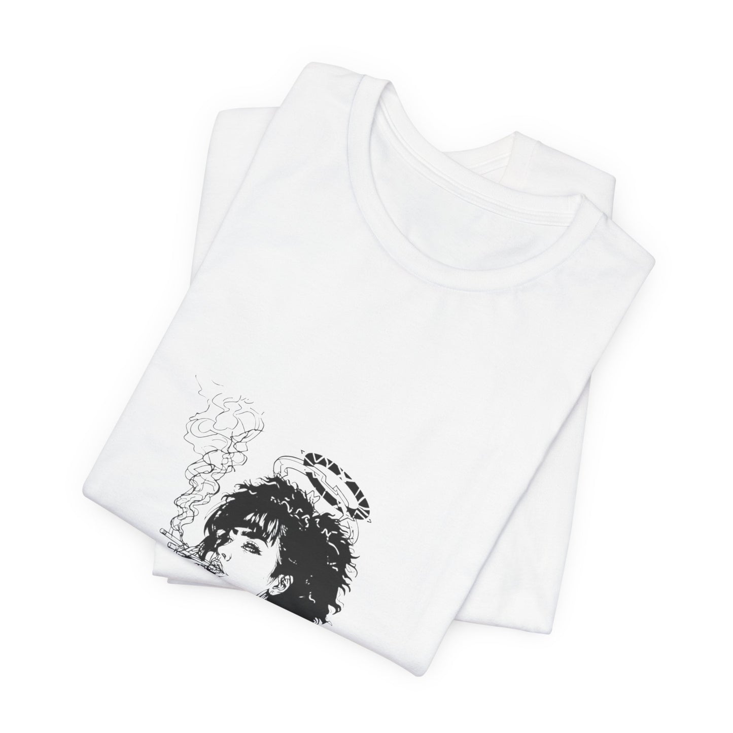 Saint of Smoke (T-Shirt) | Holy Chaos 420 Tee | Bumper Karma