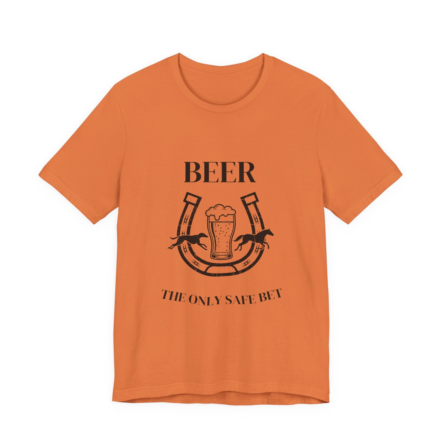 Beer: The Only Safe Bet – Lucky Horseshoe Tee
