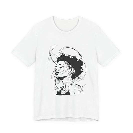 Halo & Smoke (T-Shirt) | Fallen Grace Graphic Tee | Bumper Karma