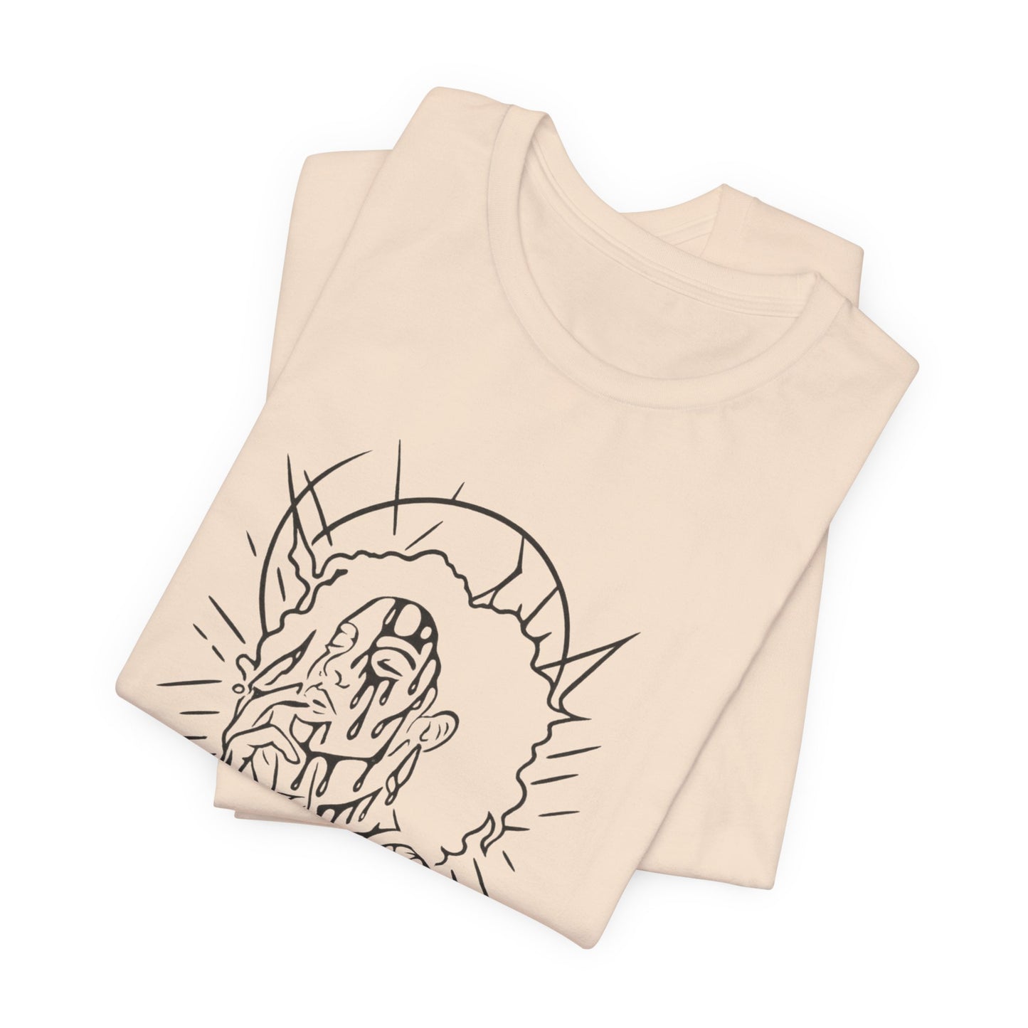 This Bitch Bleeds Resin (T-Shirt) | Garage Grind Graphic Tee | Bumper Karma