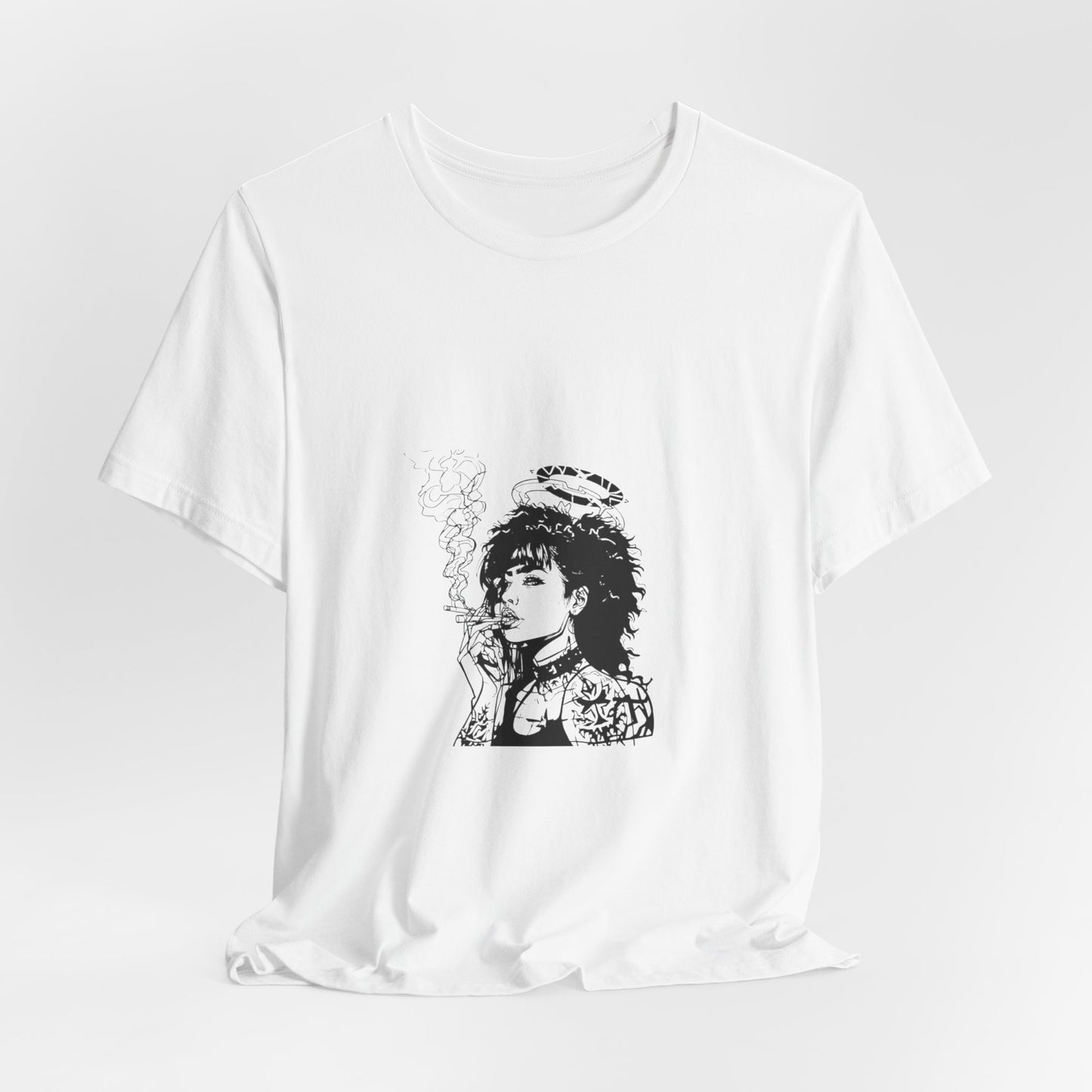 Saint of Smoke (T-Shirt) | Holy Chaos 420 Tee | Bumper Karma