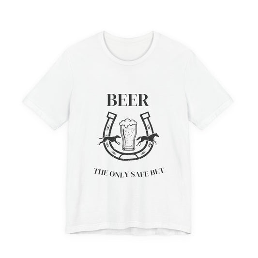 Beer: The Only Safe Bet – Lucky Horseshoe Tee
