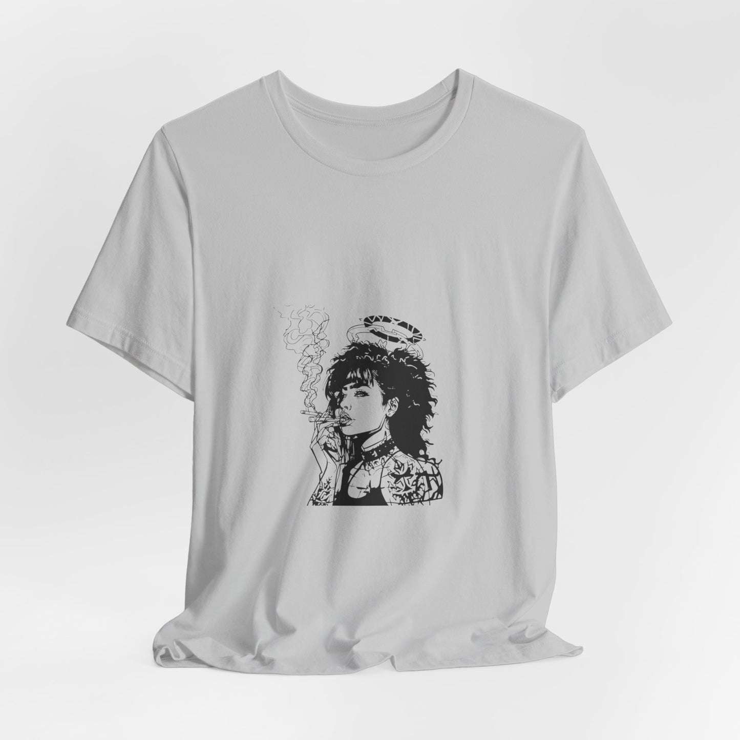 Saint of Smoke (T-Shirt) | Holy Chaos 420 Tee | Bumper Karma
