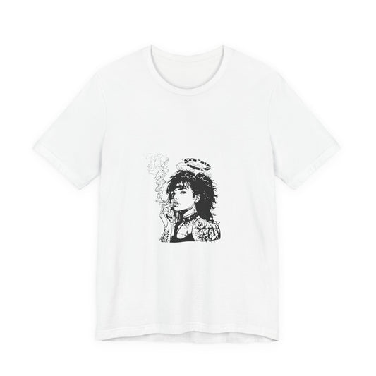Saint of Smoke (T-Shirt) | Holy Chaos 420 Tee | Bumper Karma